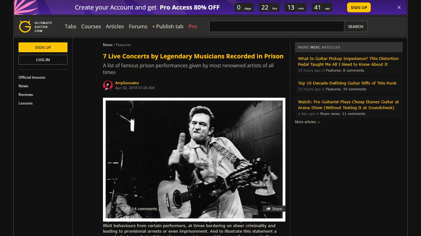 7 Live Concerts by Legendary Musicians Recorded in Prison